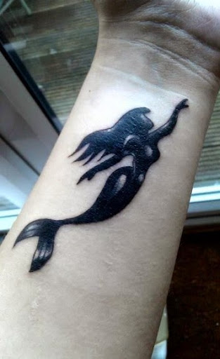 Mermaid Wrist Tattoo Designs