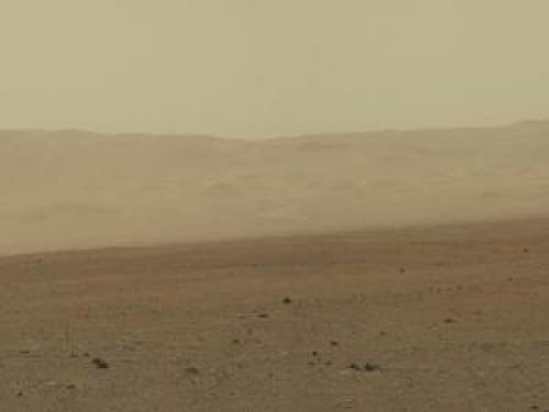 Martian Surface From Curiosity