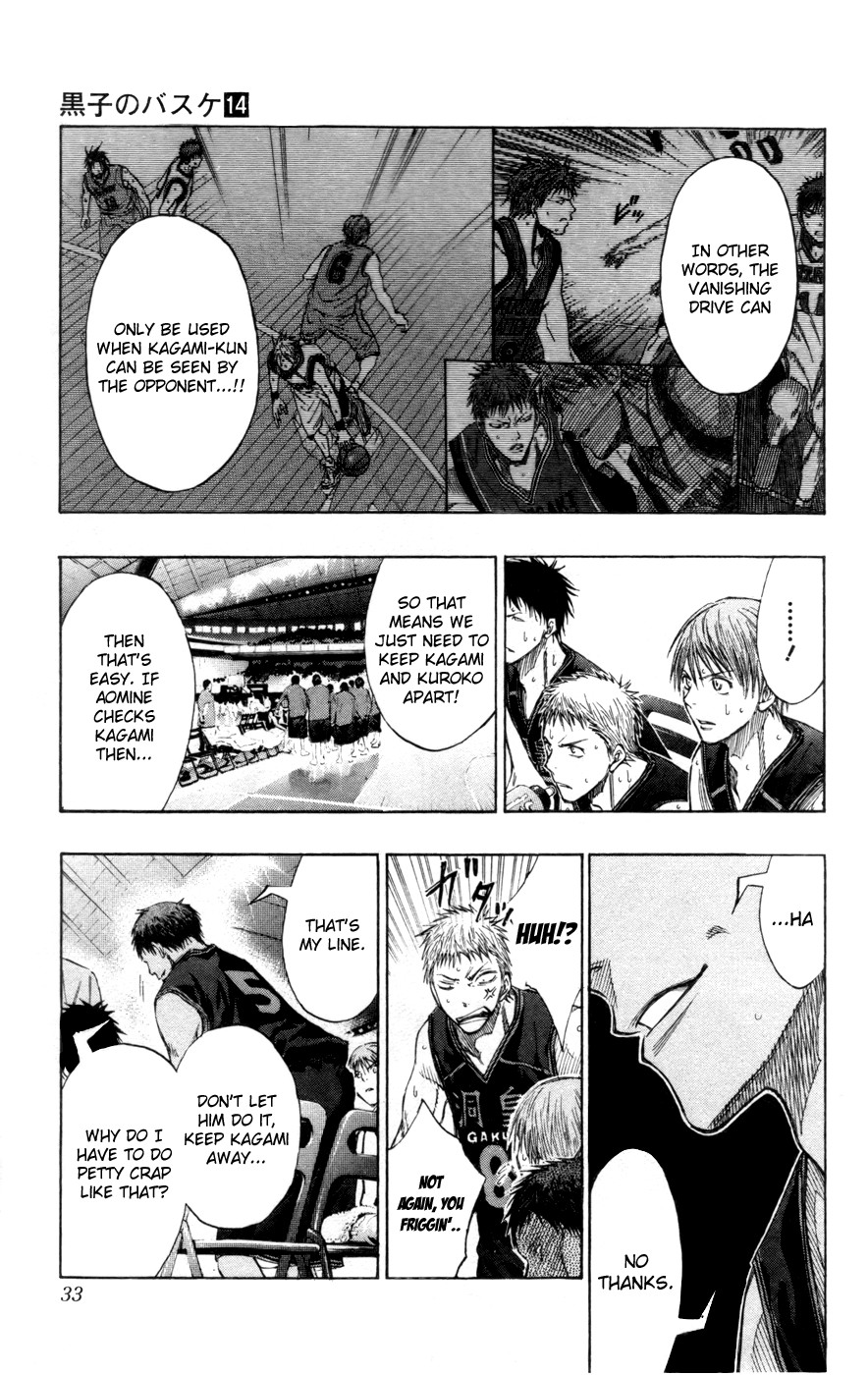 Kuroko no Basket Manga Chapter 119 - Image 4_033