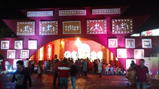 UTSAB Durga Puja, #5-11, Ayyappa Colony, Siddhi Vinayak Nagar, Madhapur, Hyderabad, Telangana 500081, India, Social_Club, state TS