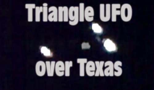 Interesting Triangle Ufo Filmed Over Texas 2014