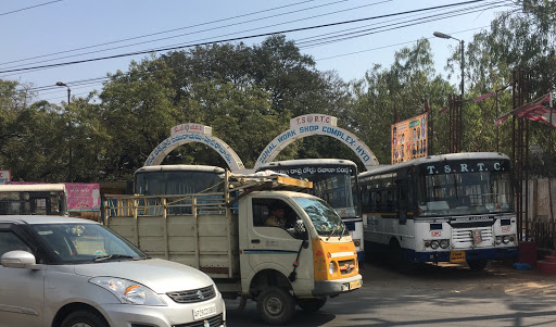 Rtc Bus Depot - Uppal, Warangal Road, Venkateswara Colony, Sai Nagar, Uppal, Hyderabad, Telangana 500039, India, Public_Transportation_System, state TS