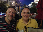 Larry & me with the Bellagio behind us