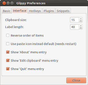 Glippy, un gestor del portapapeles con soporte para imagenes