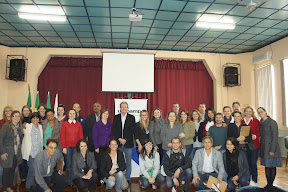 Fotos dos participantes da reunião
