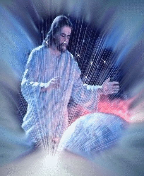 Resultado de imagem para jesus cristo planetário  gif animada