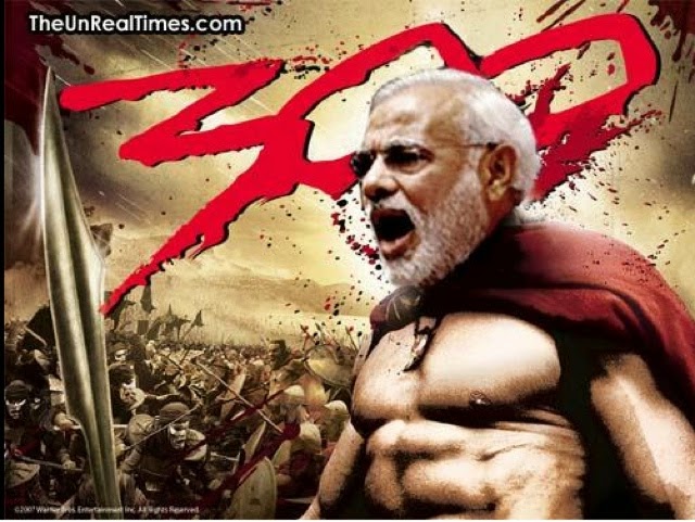 Narendra Modi got 300 warrior !! Now time to Work !! 
