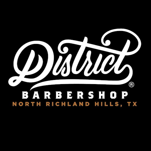 District Barbershop - NRH logo