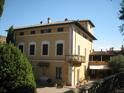 The villa at agriturismo Villa Bellaria in Campagnatico