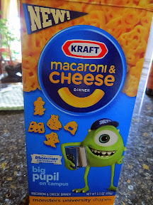 Kraft Mac and Cheese, Monsters University