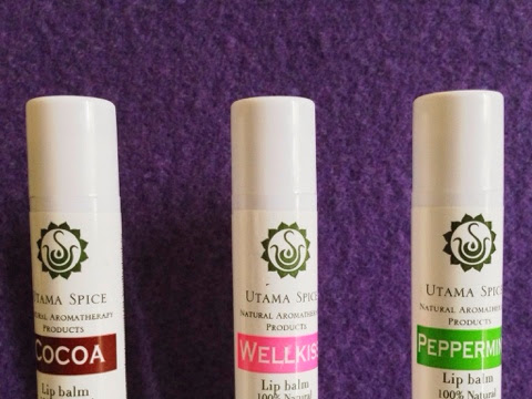 [Review] Utama Spice Lip Balm in Cocoa, Wellkiss and Peppermint
