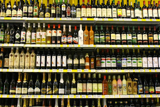 Russian supermarket wine