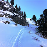 Wandern - Martellerhütte12.01.12 mit Schneeschuhen