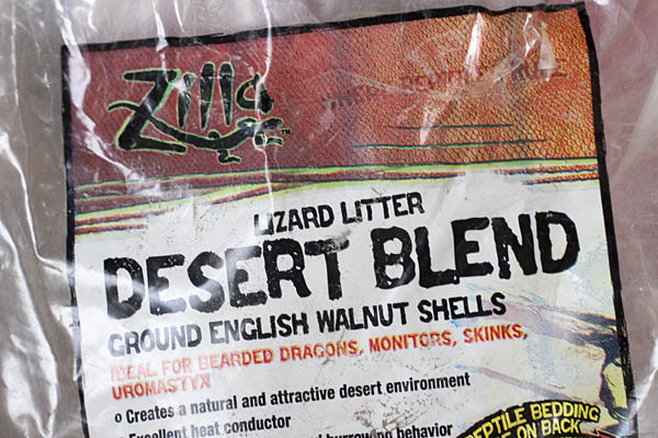 Desert Blend Lizard Litter - Crushed Walnut