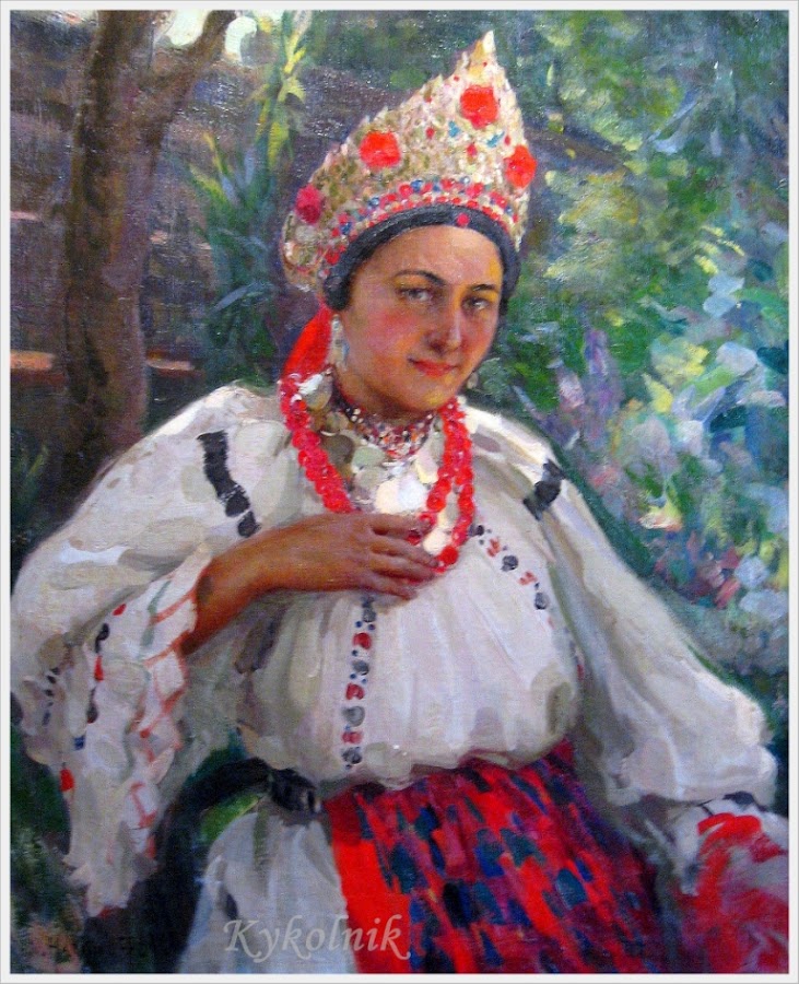 Простая крестьянка. Харитонов Николай Васильевич (1880-1944)..