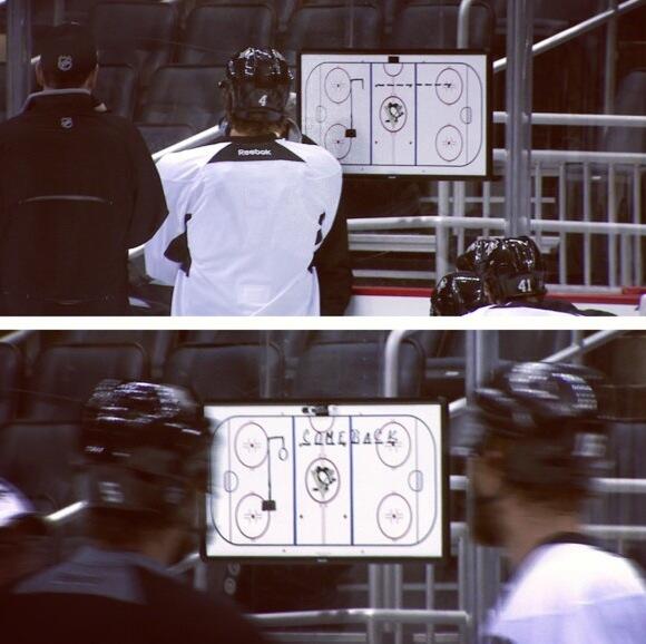 Top secret look into the Penguins new hockey strategy