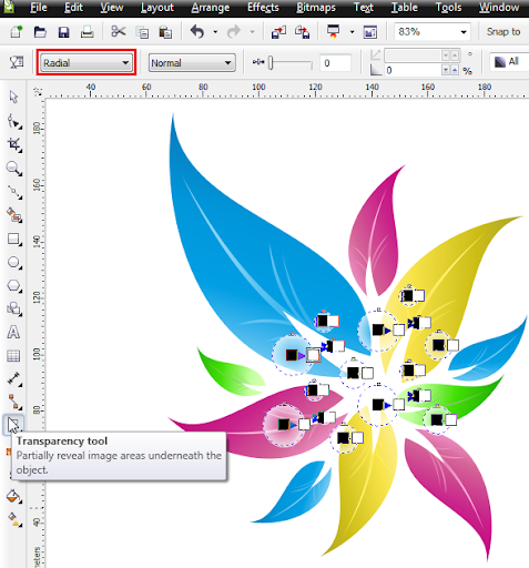 Nền hoa trang trí Desktop với CorelDRAW X5