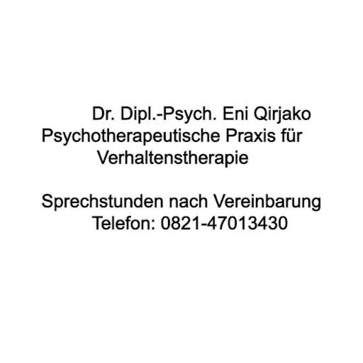 Praxis für Psychotherapie und Verhaltenstherapie Dr. Eni Qirjako - Augsburg