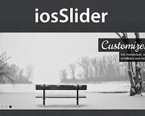 iosSlider – Touch Enabled jQuery Horizontal Slider Plugin