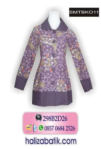 Seragam Kerja, Blus Terbaru, Model Batik, SMTBKO11 SMTBKO11 Seragam Kerja, Blus Terbaru, Model Batik, SMTBKO11