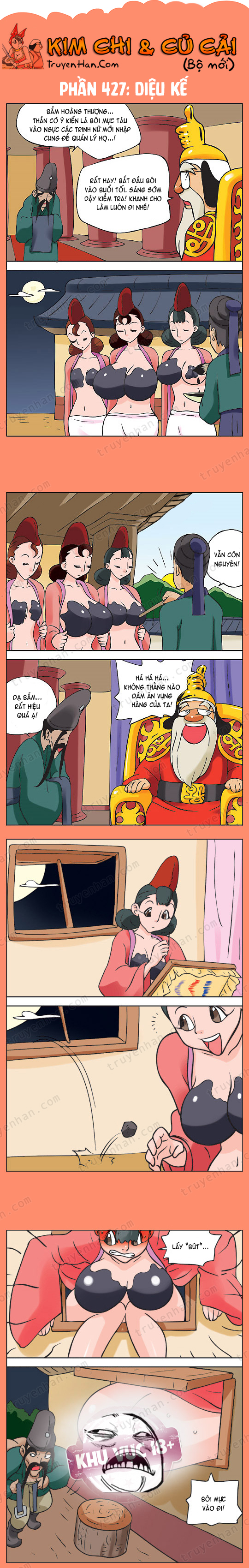 Kim Chi & Củ Cải (bộ mới) phần 427: Diệu kế