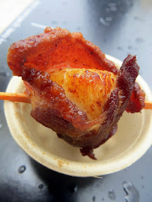 Bacon Wrapped Scallops from Raw Seafoods Inc. Available at Whole Foods
