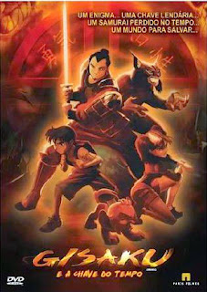 Filme Poster Gisaku e a Chave do Tempo DVDRip XviD Dual Audio & RMVB Dublado