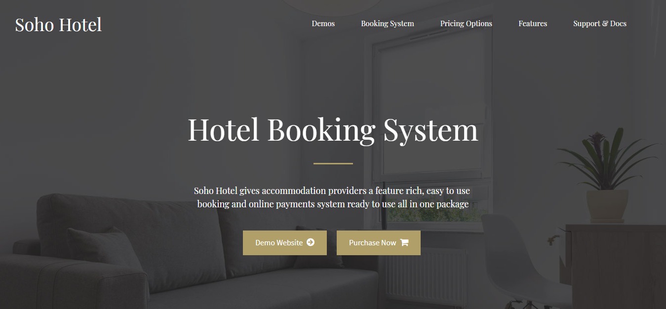 tema wordpress do hotel soho