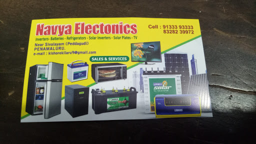 Navya Electronics, Vijayawada Penamaluru Chodavaram Main Road, Sivalayam near, Vijayawada Penamaluru, Andhra Pradesh 521139, India, Solar_Energy_Company, state AP