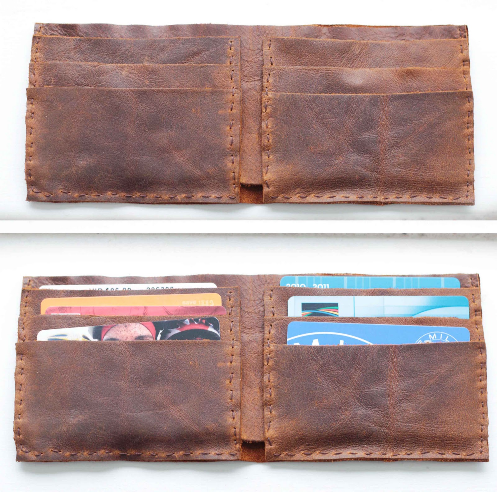 Little Projectiles: Leather Wallet