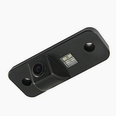  Hd Wired Car Backup Revering Parking Camera Waterproof Night Vision , Black