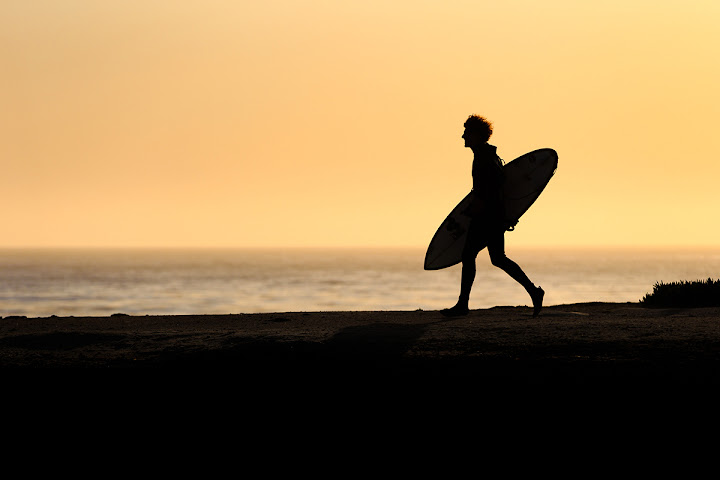 Surfer sunset. Photo by Casey McCallister 