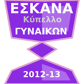 ΕΣΚΑΝΑ - ΠΡΟΚΗΡΥΞΗ ΚΥΠΕΛΛΟΥ ΓΥΝΑΙΚΩΝ 2012-13