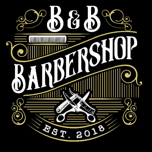 B & B Barbershop and Salon logo
