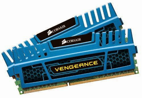  Corsair Vengeance Blue 8GB (2x4GB)  DDR3 2133 MHz (PC3 17000) Desktop Memory (CMZ8GX3M2A2133C11B)