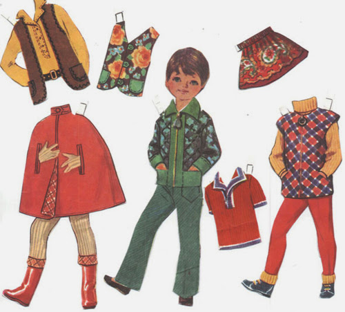  Советские бумажные куклы 