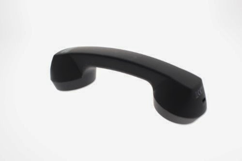  Echo Logico EL01BT-BLK-BLK-ST Retro Bluetooth Handset - Retail Packaging - Black