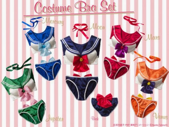 Kostum lengerie sailormoon peach john
