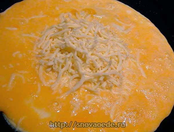  яйца с сыром