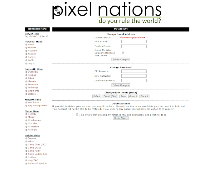 (Nation Simulation) Pixel Nations