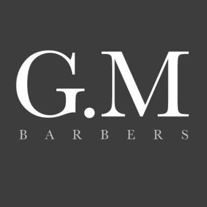 G.M Barbers logo