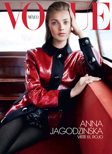 Vogue Mexico - septiembre 2011 - Al rojo vivo - Anna Jagodzinska