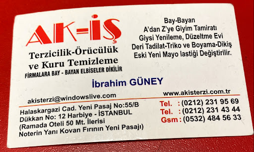 Ak - İş Terzi logo