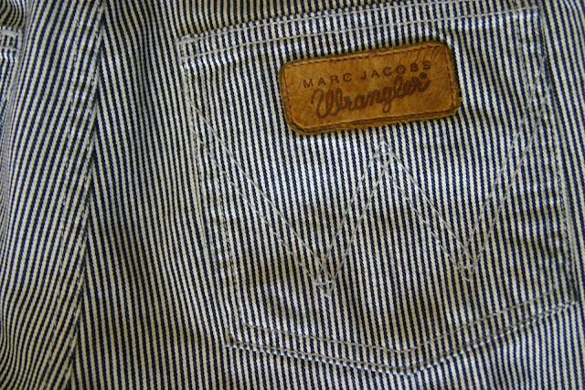 Marc Jacobs x Wrangler Hickory Stripe Jeans 30x34 | Styleforum