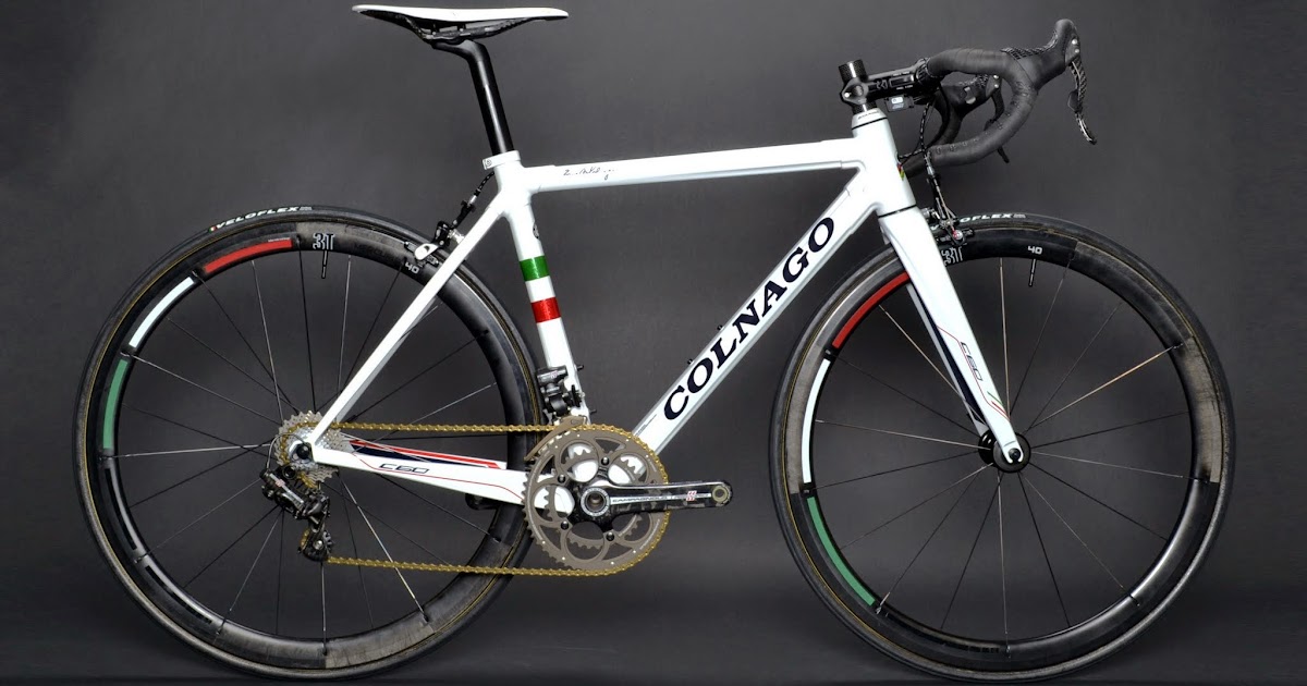 www.twohubs.com: Colnago C60 Italia Campagnolo Record EPS Complete Bike ...