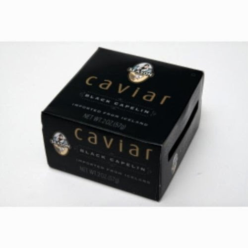  Season Brand Caviar - Black Capelin (Iceland) Case Pack 12 Season Brand Caviar - Black Capelin (Ice