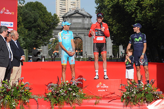Chris Horner, ganador de la Vuelta a España 2013