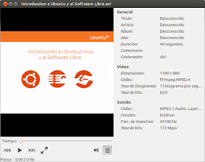 Convertir una presentación de LibreOffice en vídeo en Ubuntu