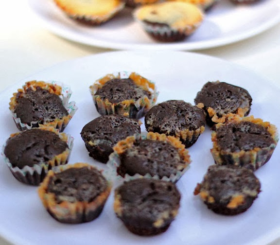 Caramel Swirl Brownies Recipe | Easy Mini Brownies