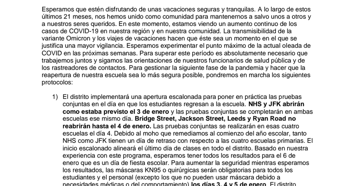 Spanish.School Reopening Communication.12.30.21.pdf